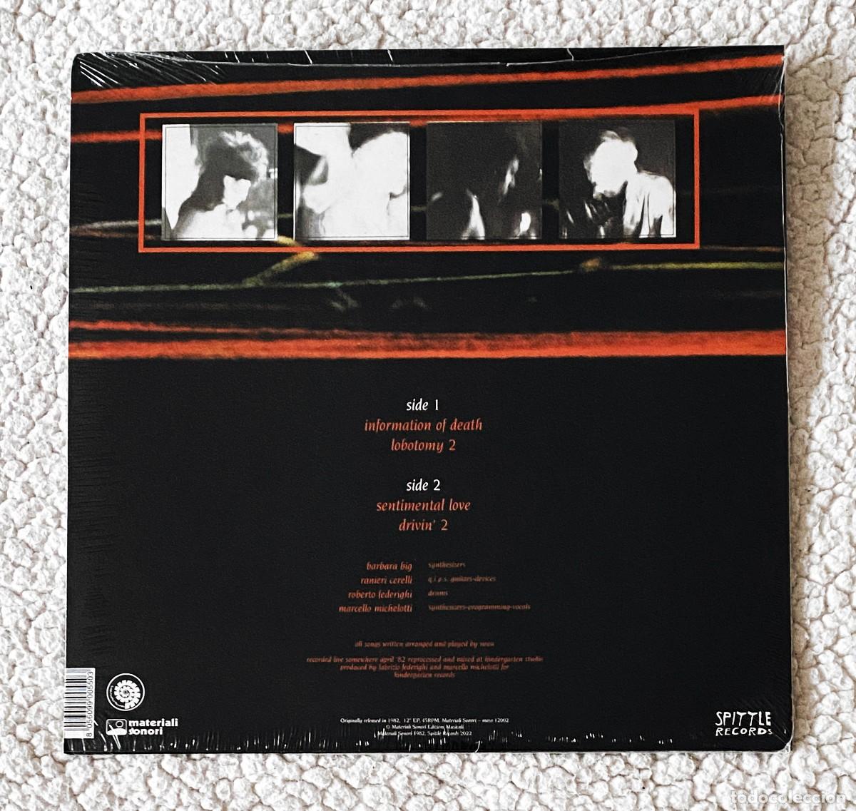 Discos de vinilo: NEON - OBSESSIONS 12 EP PRECINTADO - POST-PUNK DARKWAVE ELECTR&Oacute;NICA - Foto 2