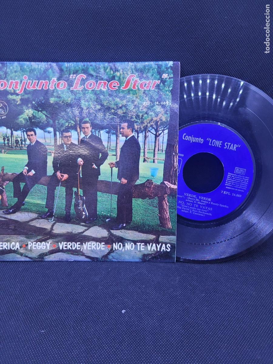 Discos de vinilo: vinilo single LONE STAR America - Foto 1