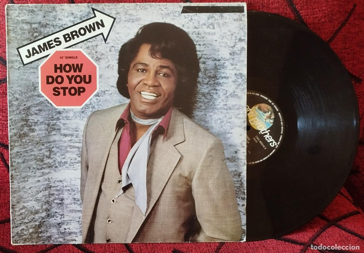 Discos de vinilo: JAMES BROWN ** How Do You Stop / Goliath ** MAXI SINGLE 1983 - Foto 1