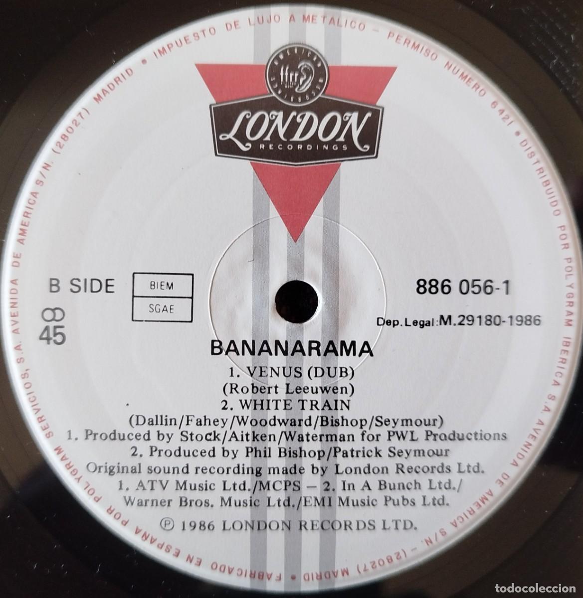 Discos de vinilo: BANANARAMA ** Venus ** MAXI SINGLE VINILO 1986 - Foto 4