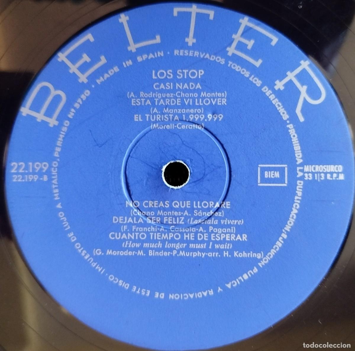Discos de vinilo: LOS STOP ** Los Stop ** VINILO LP ORIGINAL 1968 - Foto 4