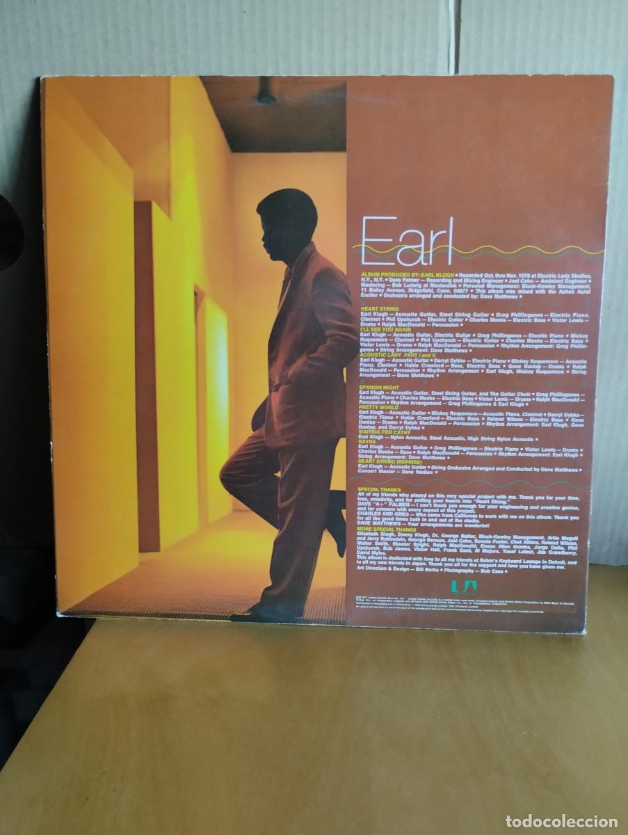 Discos de vinilo: EARL KLUGH ---- HEART STRING - Foto 2