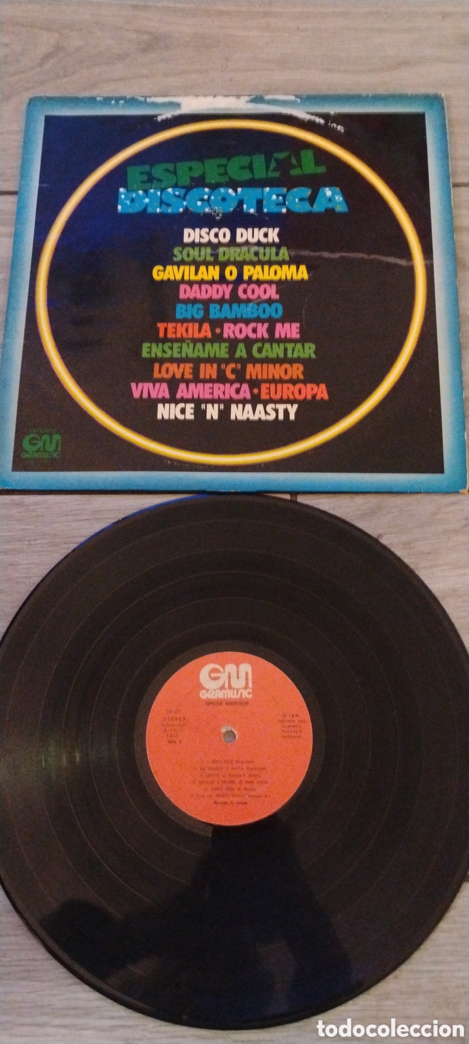 Discos de vinilo: ESPECIAL DISCOTECA-VARIOUS-LP-GRAMUSIC/SPAIN-IB - Foto 2