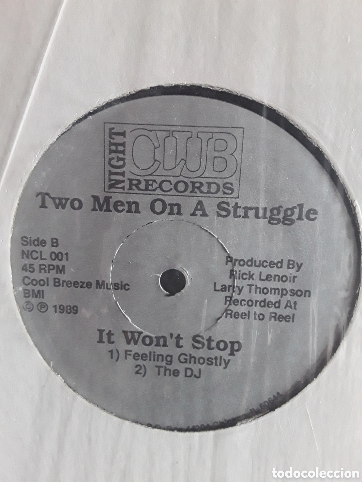Discos de vinilo: Two Men On A Struggle Featuring Sahied &lrm;&ndash; So Lets Get Hype - Foto 2