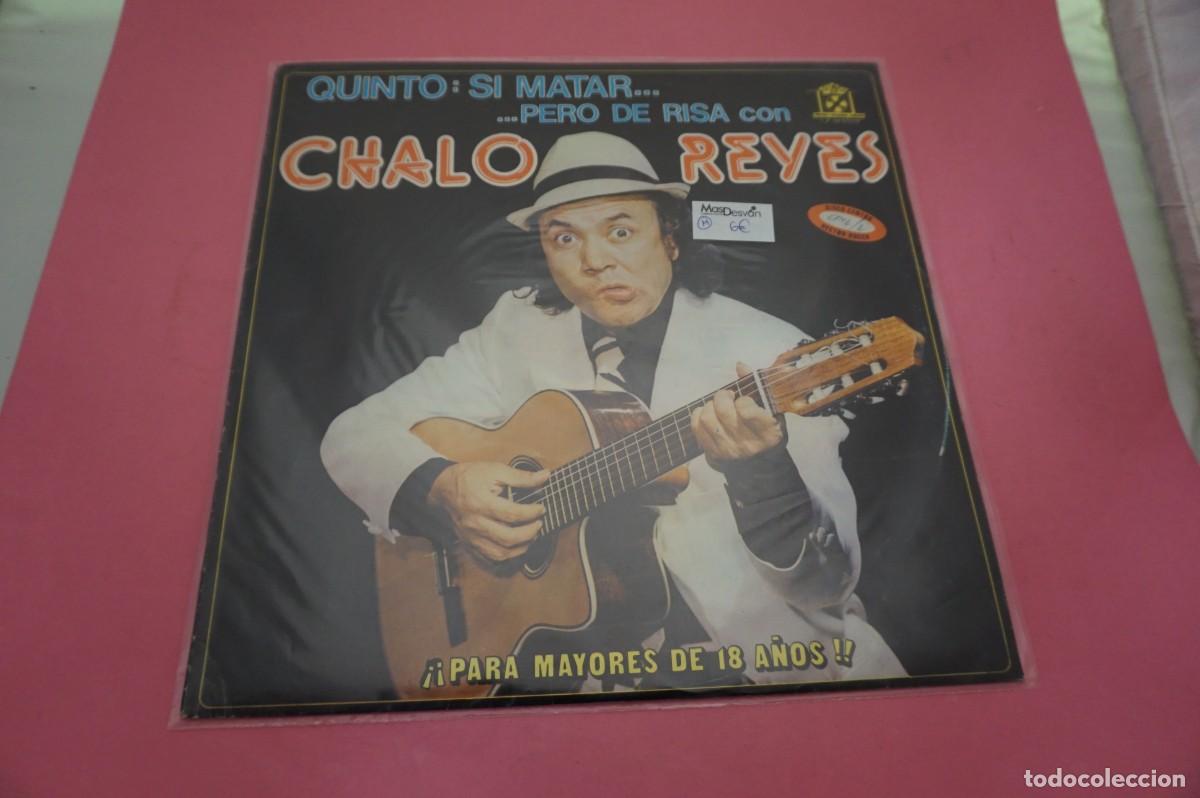 Discos de vinilo: LP - CHALO REYES - QUINTO: SI MATAR... PERO DE RISA - DISCO COMO NUEVO - Foto 1