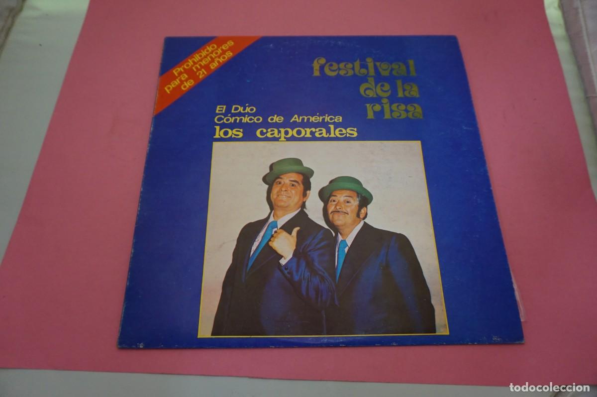 Discos de vinilo: LP - LOS CAPORALES - FESTIVAL DE LA RISA - DISCO COMO NUEVO - Foto 1