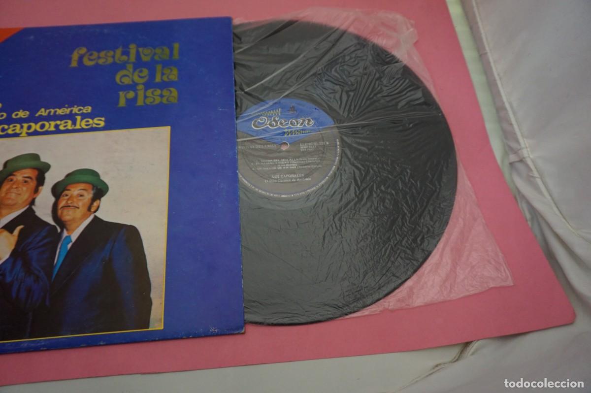 Discos de vinilo: LP - LOS CAPORALES - FESTIVAL DE LA RISA - DISCO COMO NUEVO - Foto 2
