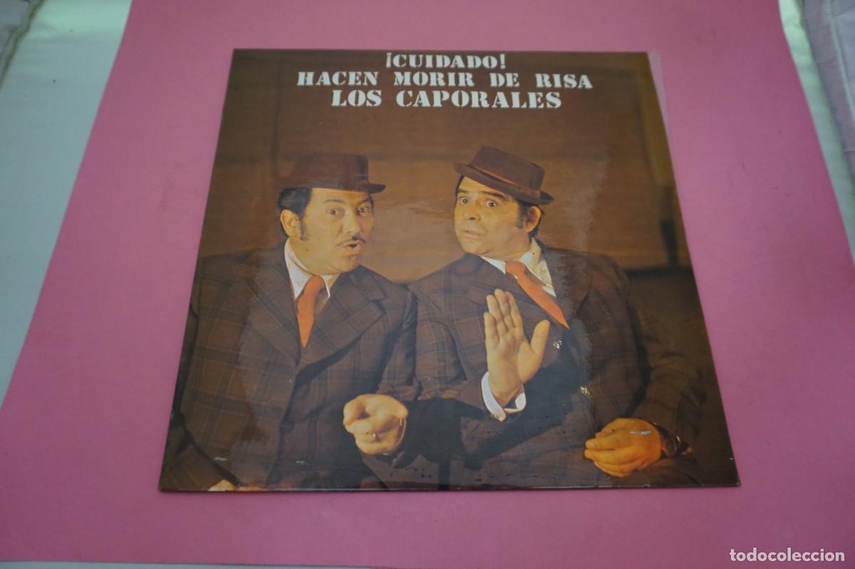 Discos de vinilo: LP - LOS CAPORALES - CUIDADO HACEN MORIR DE RISA - DISCO COMO NUEVO - Foto 1