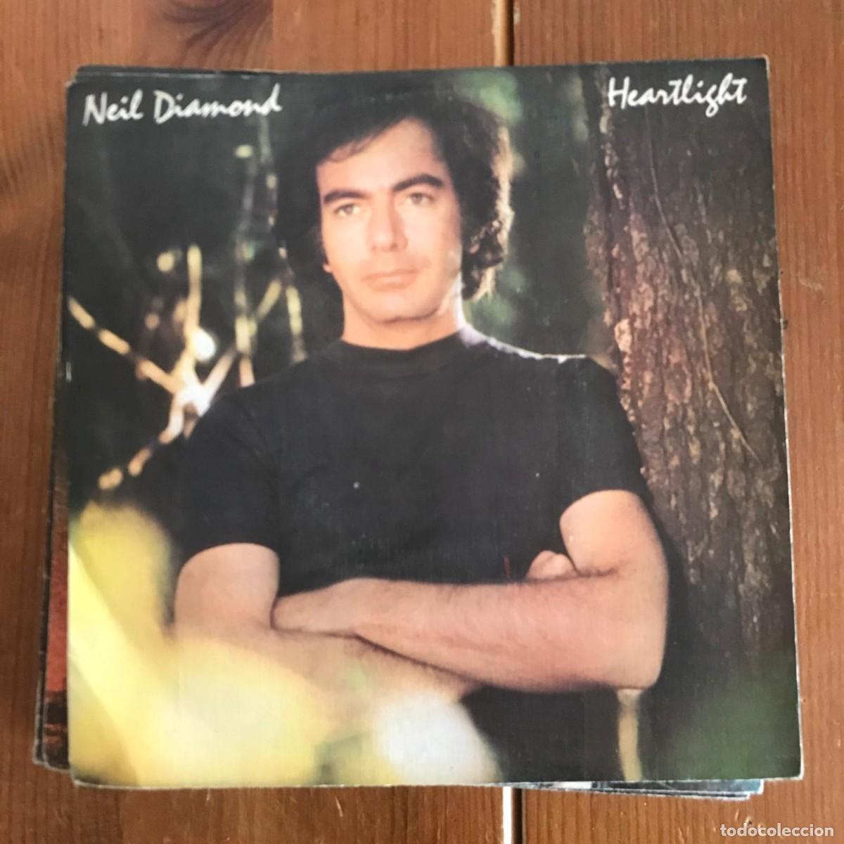 Discos de vinilo: NEIL DIAMOND - HEARTLIGHT - SINGLE CBS SPAIN 1982 - Foto 1