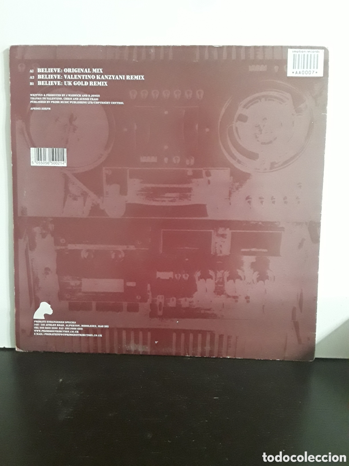 Discos de vinilo: Traxster &lrm;&ndash; Believe TECHNO - Foto 2
