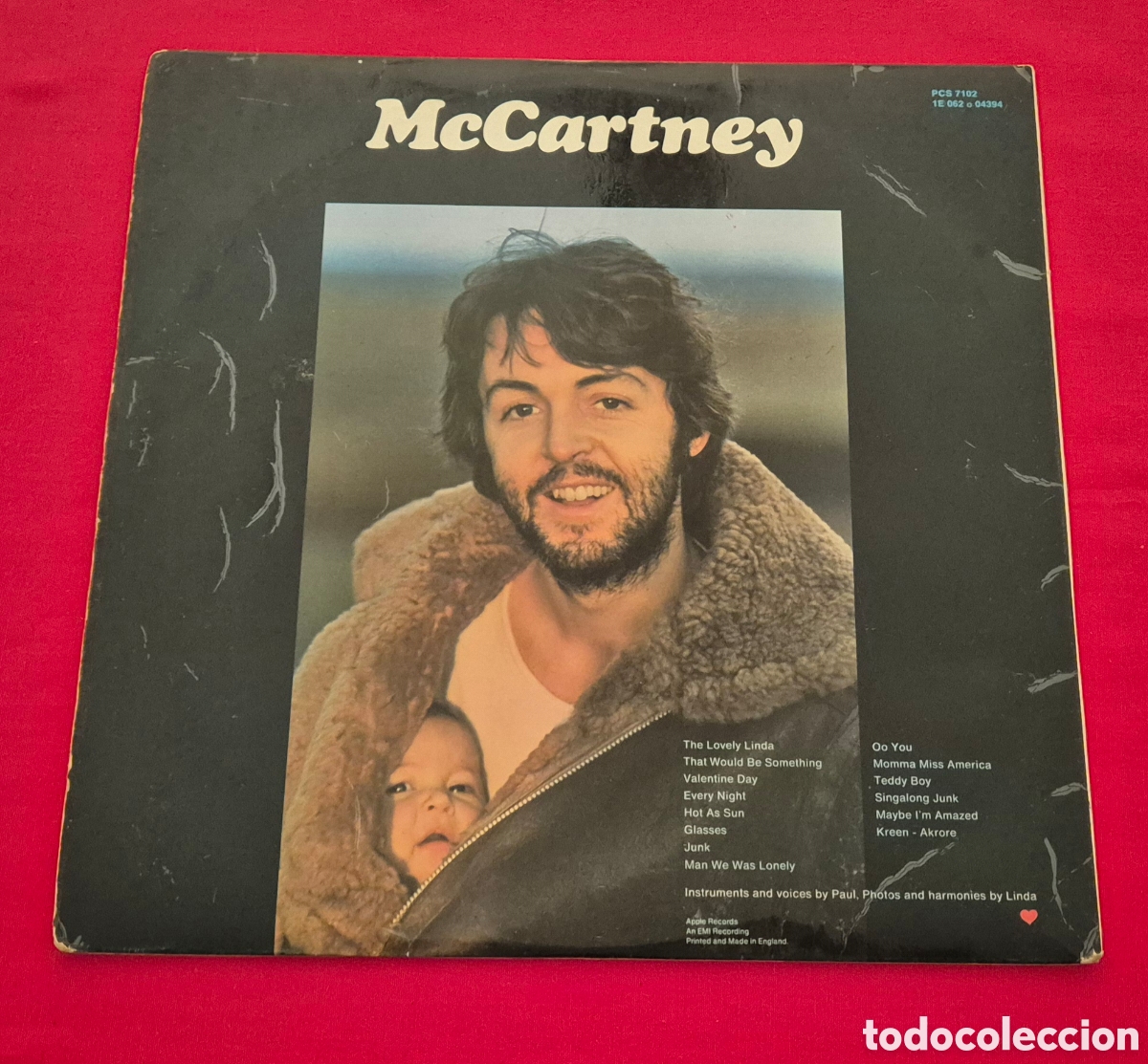 Discos de vinilo: Paul McCartney - McCartney LP 1&deg; Edicion UK - Foto 2