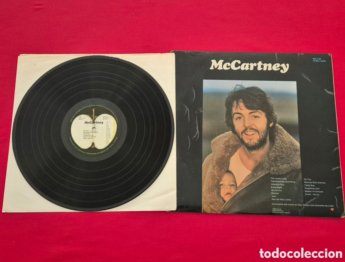 Discos de vinilo: Paul McCartney - McCartney LP 1&deg; Edicion UK - Foto 8