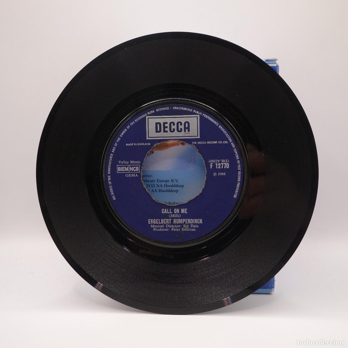 Discos de vinilo: ENGELBERT HUMPERDINCK - CALL ON ME - Foto 5