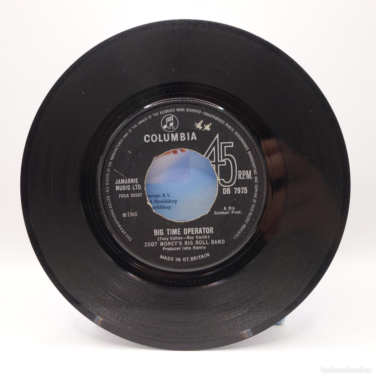 Discos de vinilo: ZOOT MONEYS BIG ROLL BAND - BIG TIME OPERATOR - Foto 3