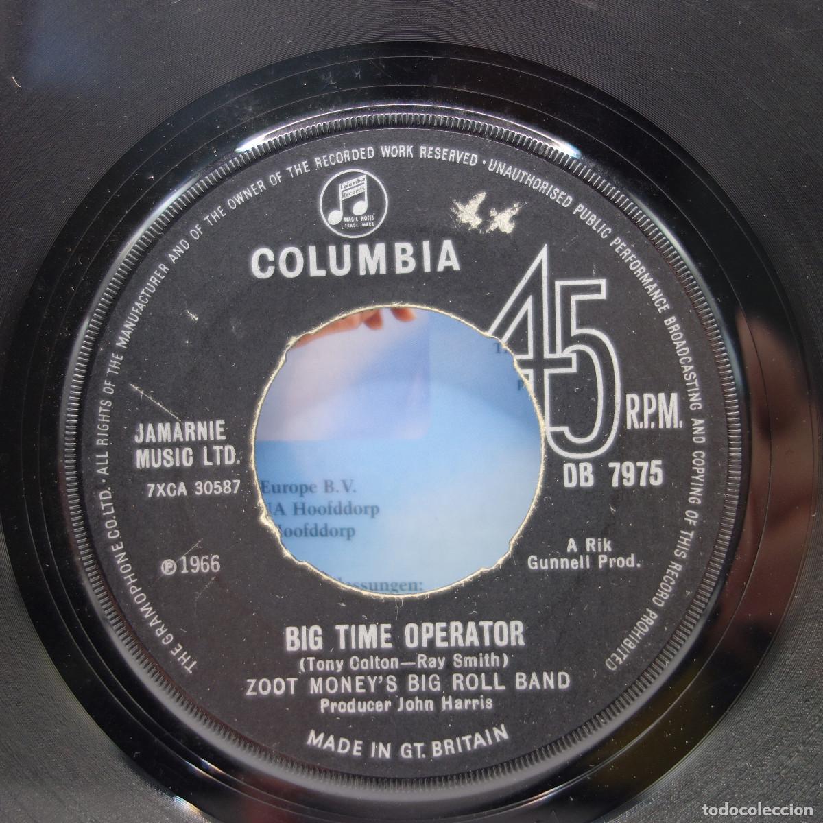Discos de vinilo: ZOOT MONEYS BIG ROLL BAND - BIG TIME OPERATOR - Foto 4