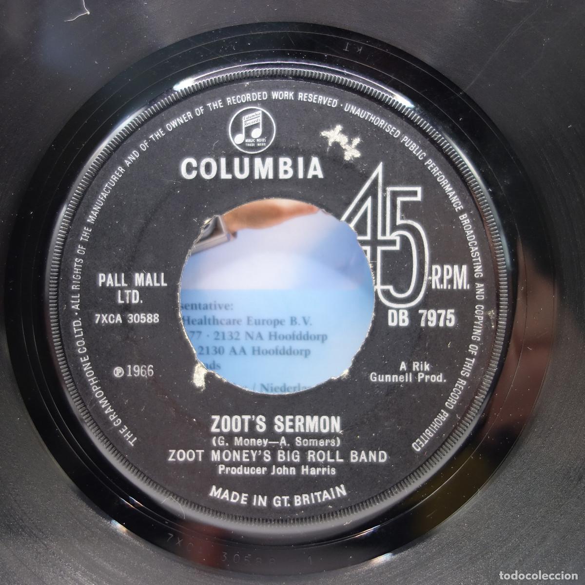 Discos de vinilo: ZOOT MONEYS BIG ROLL BAND - BIG TIME OPERATOR - Foto 6