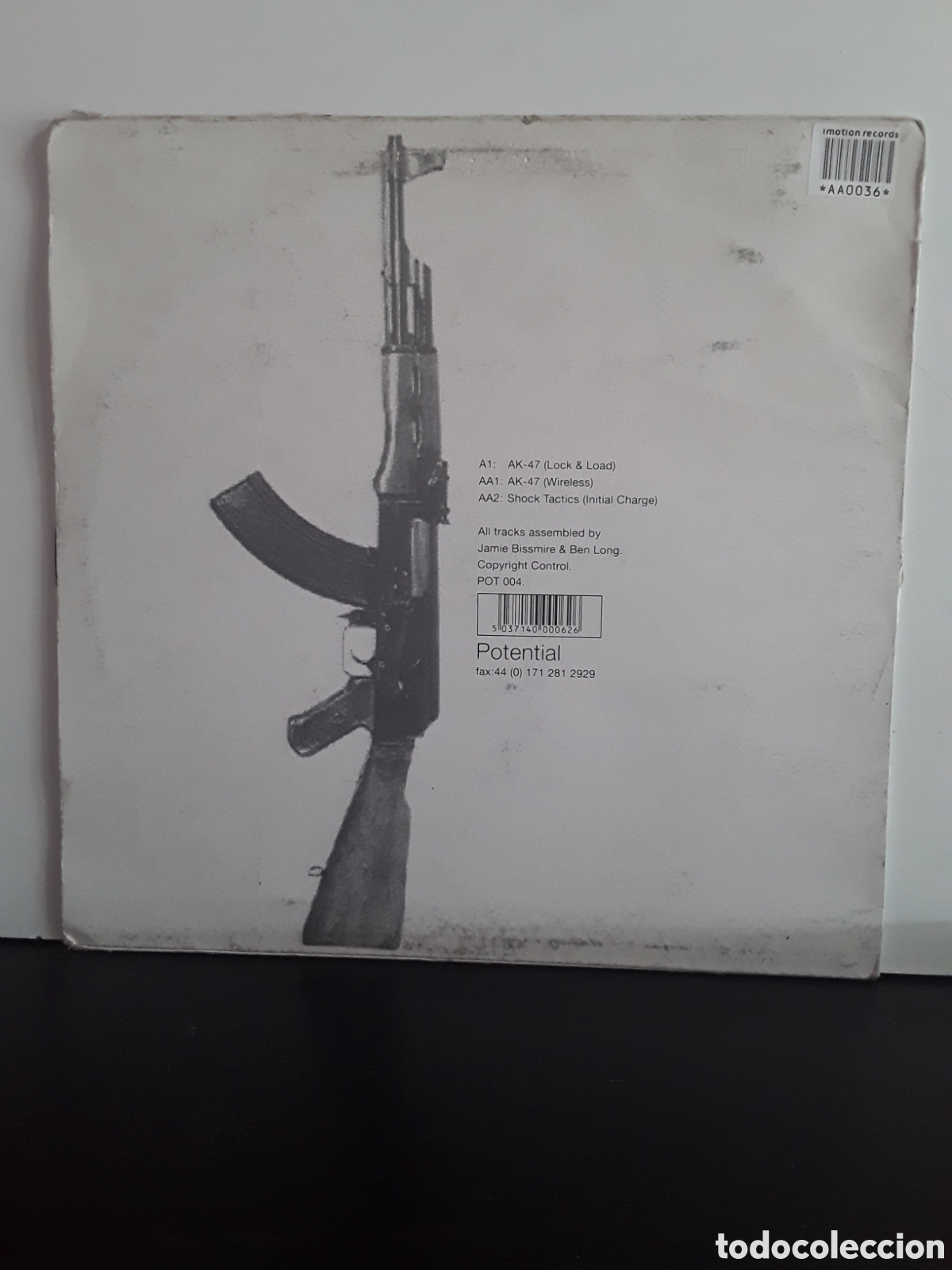 Discos de vinilo: Space DJz &lrm;&ndash; AK-47. TECHNO - Foto 2