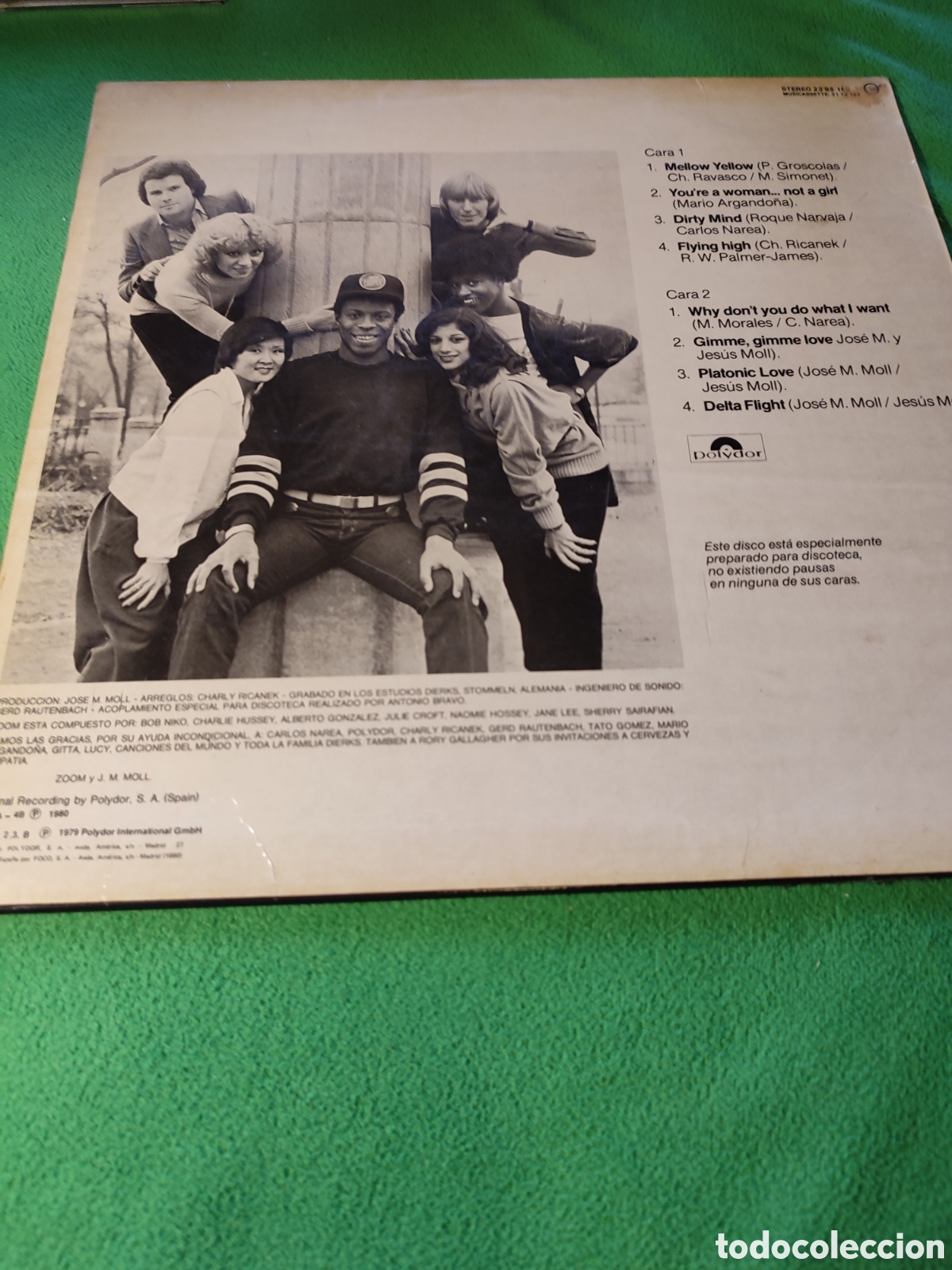 Discos de vinilo: Zoom - Delta Flight sin pausa en los temas - Foto 2