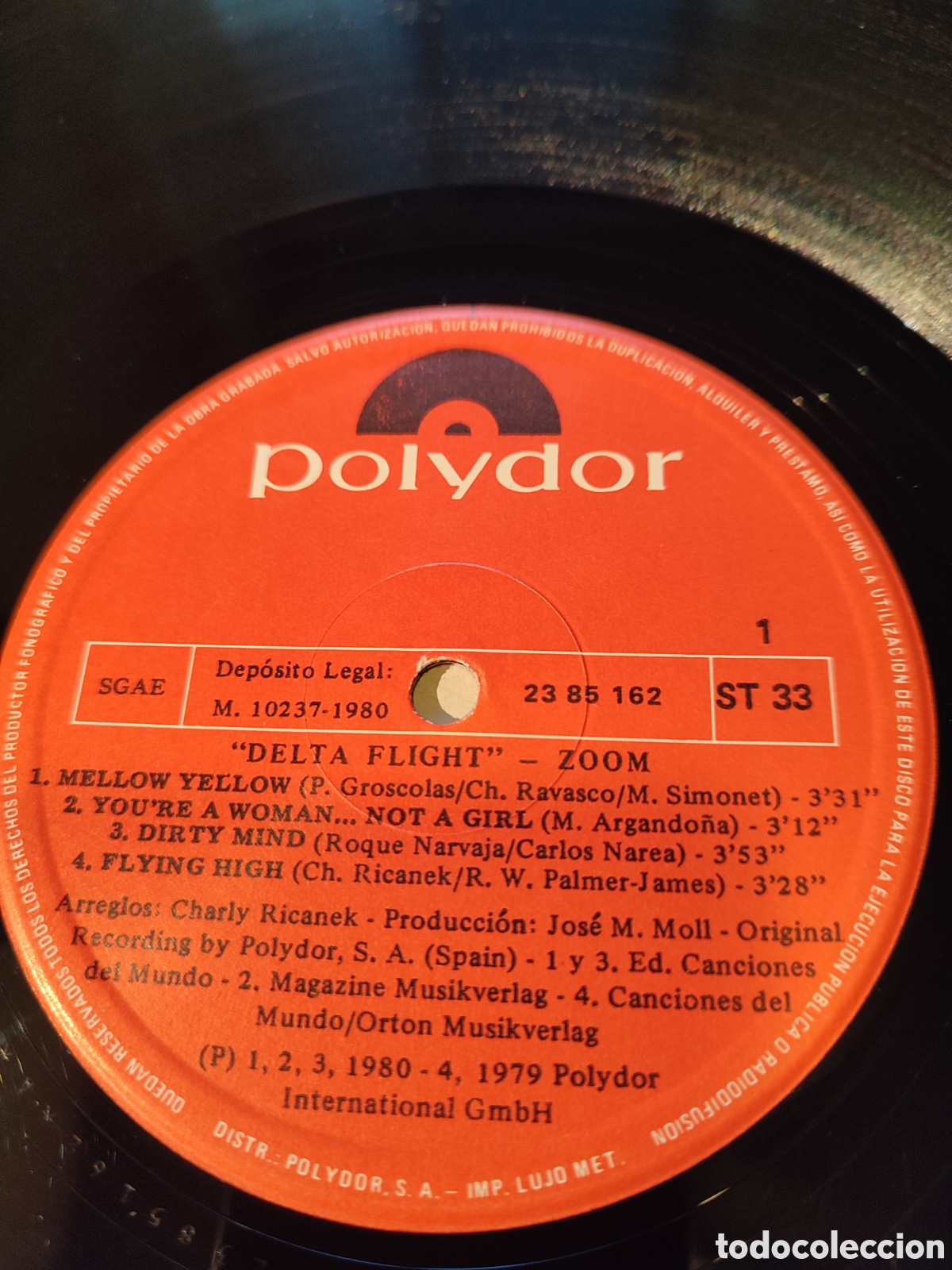 Discos de vinilo: Zoom - Delta Flight sin pausa en los temas - Foto 4