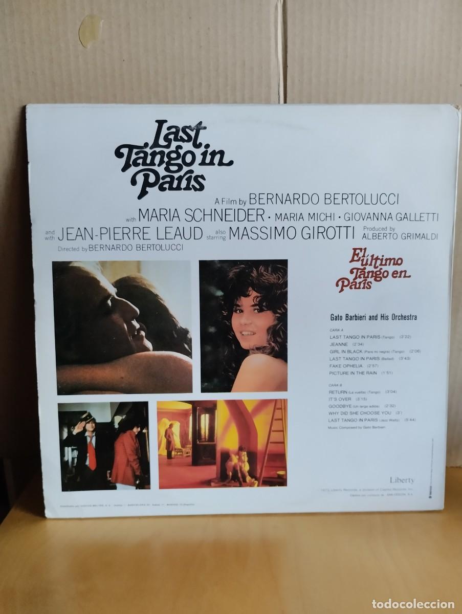 Discos de vinilo: B.S.O. -----LAST TANGO IN PARIS - Foto 2