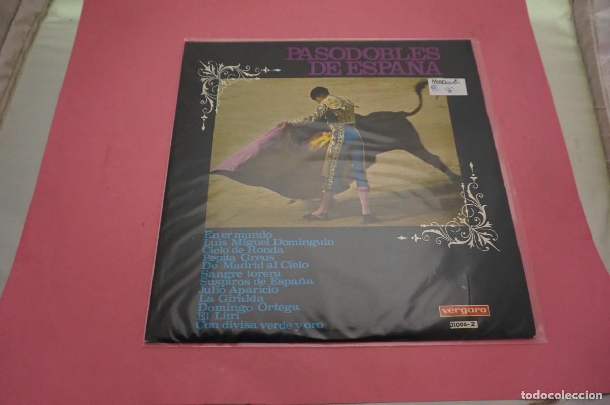 Discos de vinilo: LP - TOROS - PASODOBLES DE ESPA&Ntilde;A - DISCO COMO NUEVO - Foto 1