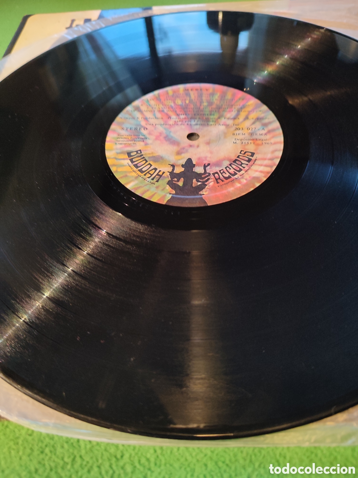Discos de vinilo: Ohio Express - Mercy edici&oacute;n 1969 - Foto 3