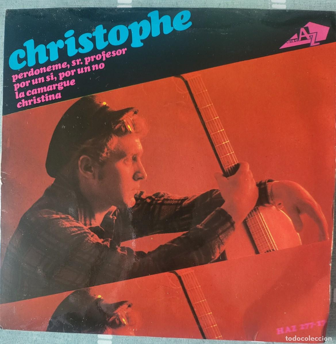 Discos de vinilo: Christophe Ep sello Hispavox editado en Espa&ntilde;a a&ntilde;o 1966... - Foto 1