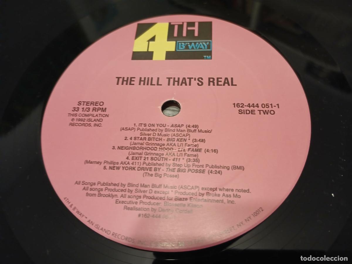 Discos de vinilo: The Hill Thats Real- (1992) LP disco vinilo - Foto 3
