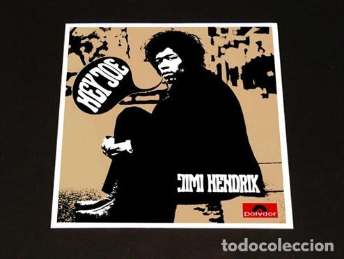 Discos de vinilo: JIMI HENDRIX - HEY JOE - SINGLE - 1980 - JUKE-BOX - IMPORT - Foto 2