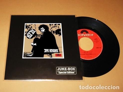 Discos de vinilo: JIMI HENDRIX - HEY JOE - SINGLE - 1980 - JUKE-BOX - IMPORT - Foto 1