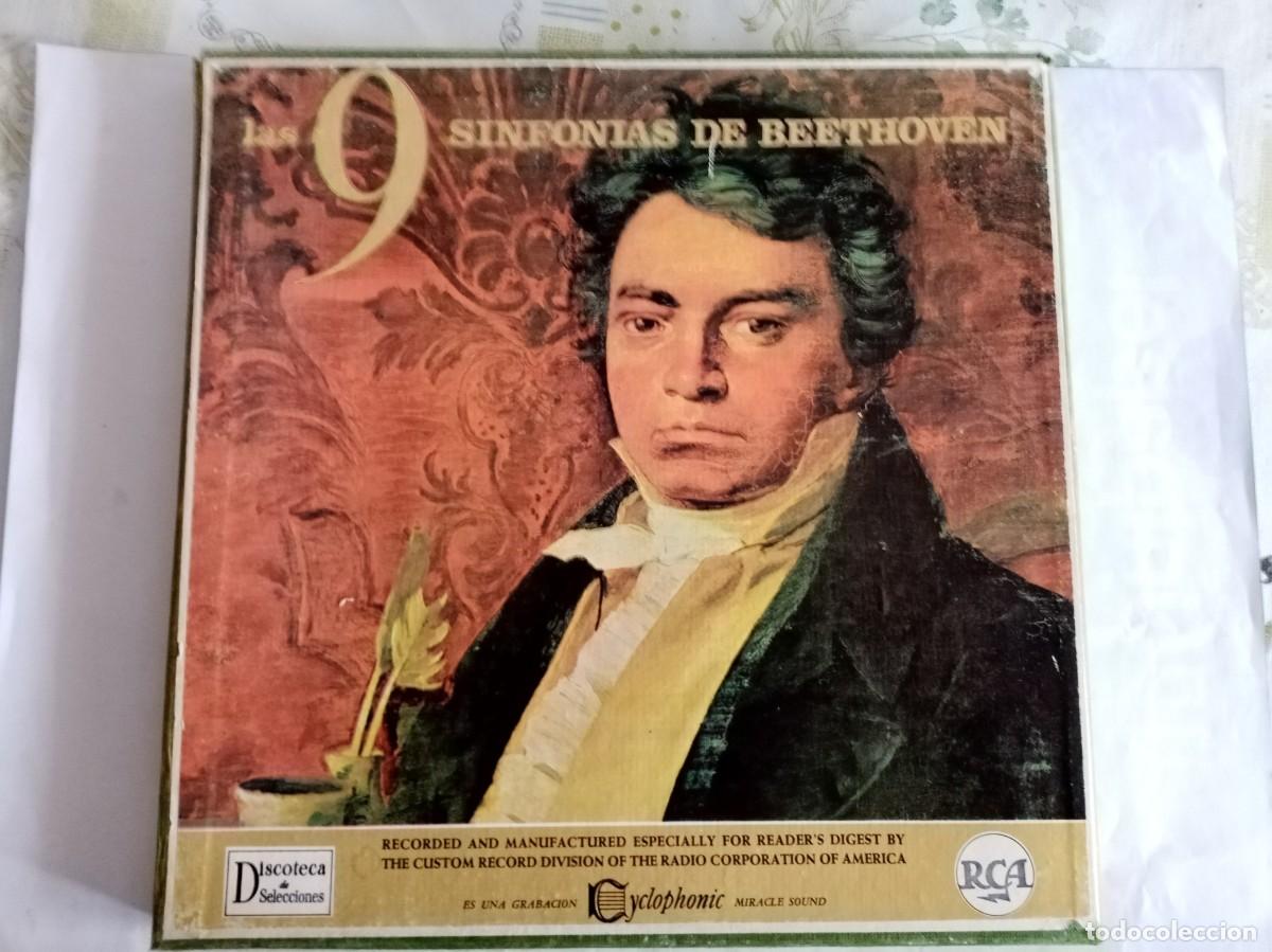 Discos de vinilo: 9 SINFON&Iacute;AS DE BEETHOVEN ( RCA ) - Foto 1