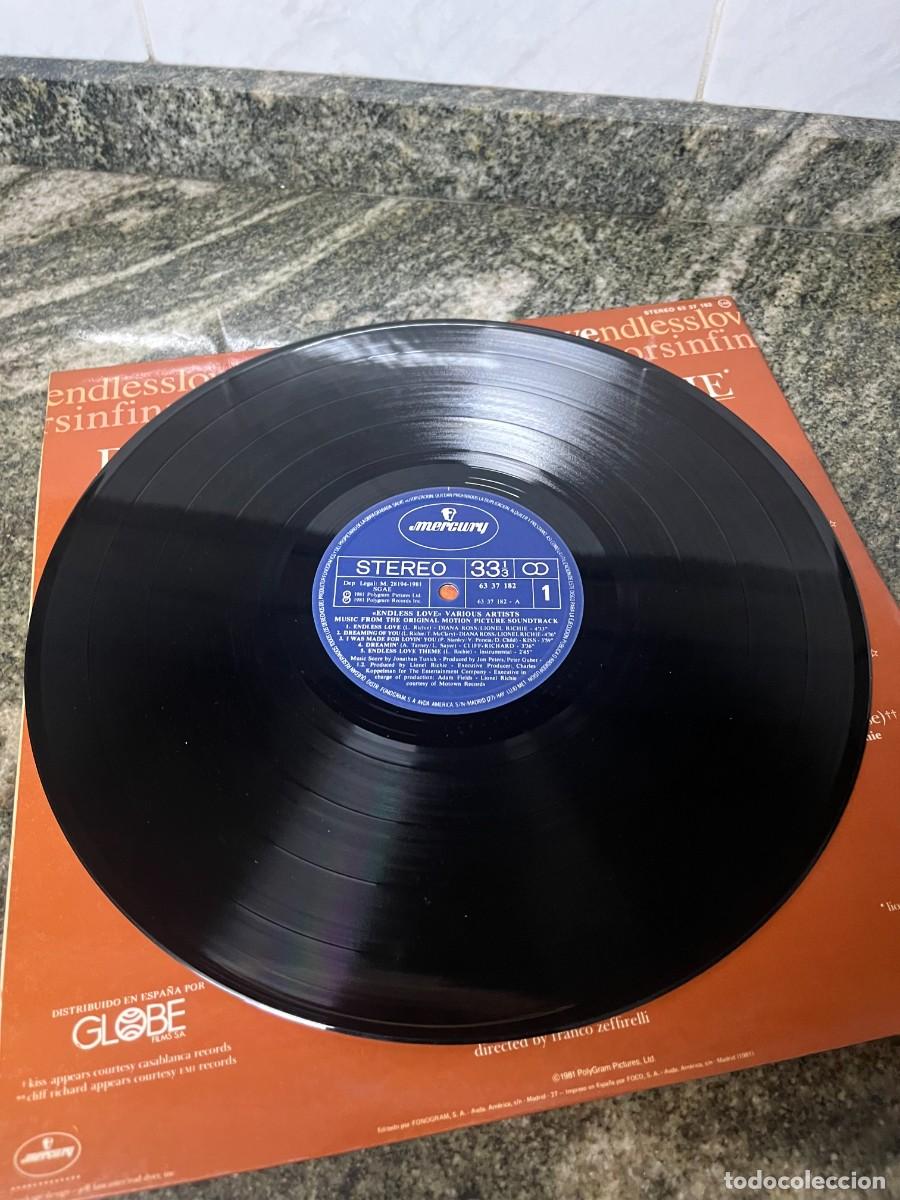 Discos de vinilo: Endless Love banda sonora - Foto 4