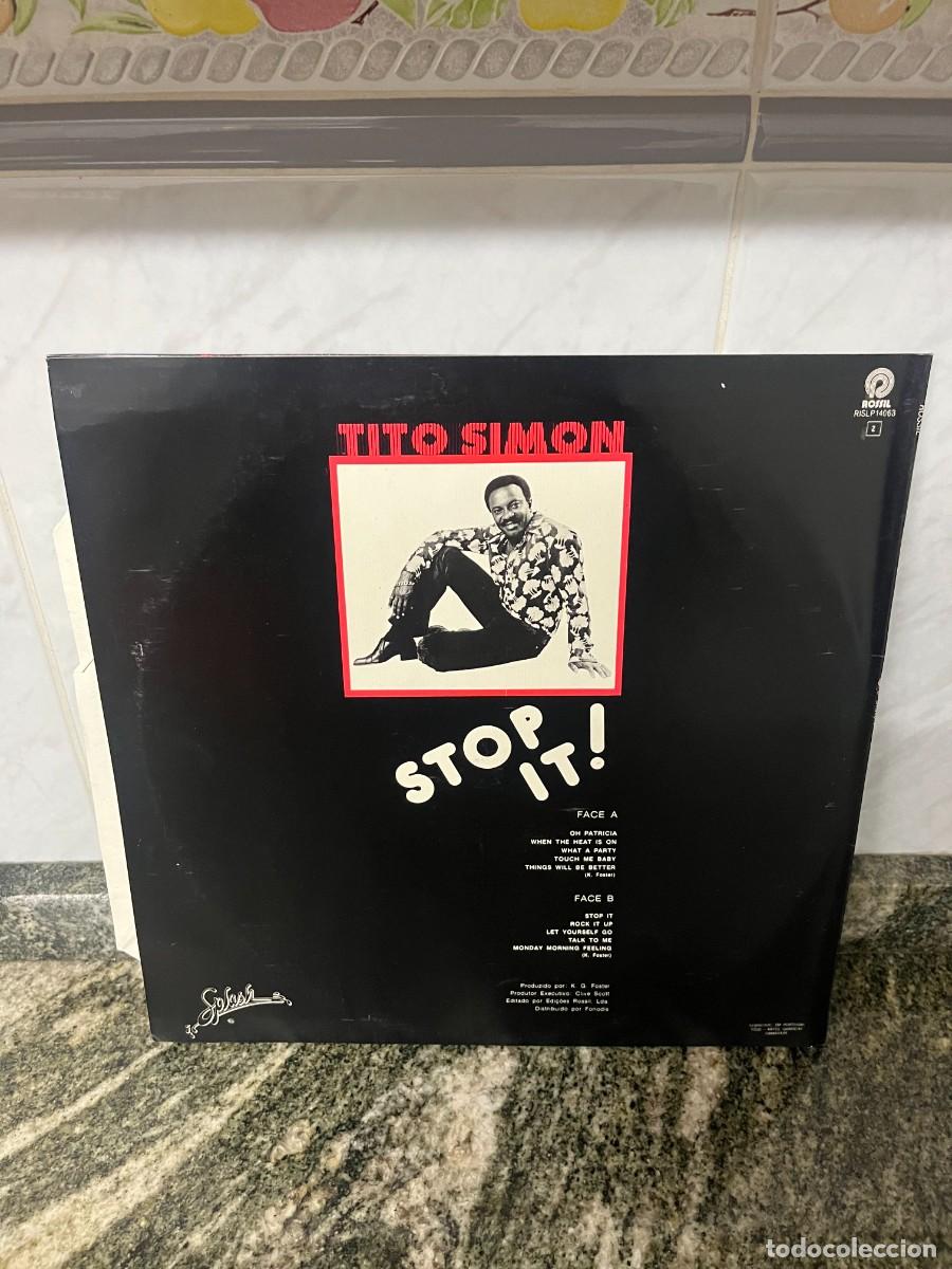 Discos de vinilo: Tito Simon Stop It! album - Foto 2