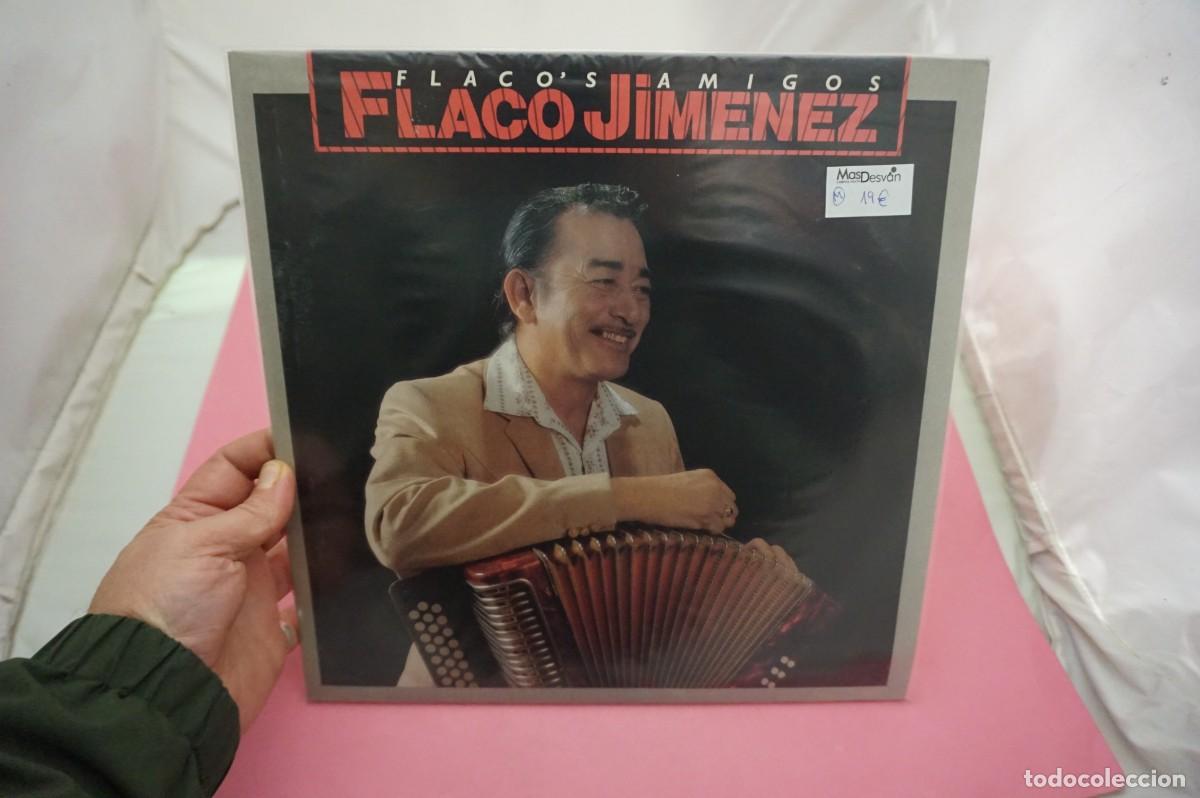 Discos de vinilo: LP - FLACO JIMENEZ - FLACOS AMIGOS - DISCO COMO NUEVO - Foto 1