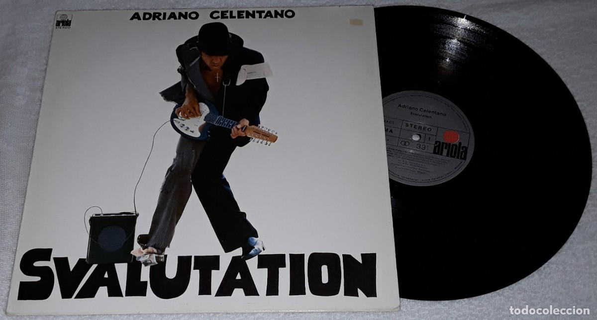 Discos de vinilo: LP - ADRIANO CELENTANO - SVALUTATION - MADE IN GERMANY - Foto 1
