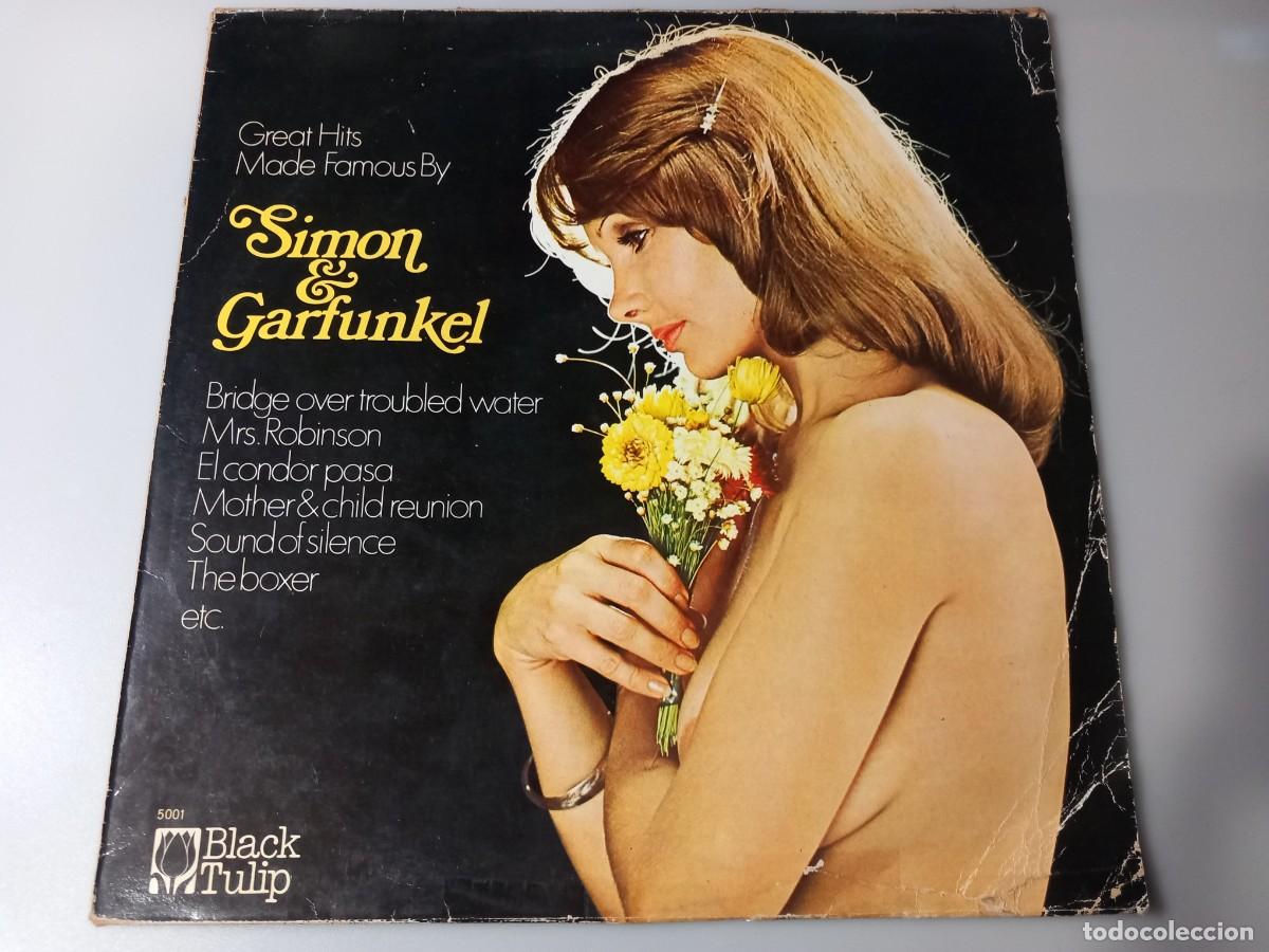Discos de vinilo: Great Hits Made Famous By Simon & Garfunkel / LP - Foto 1