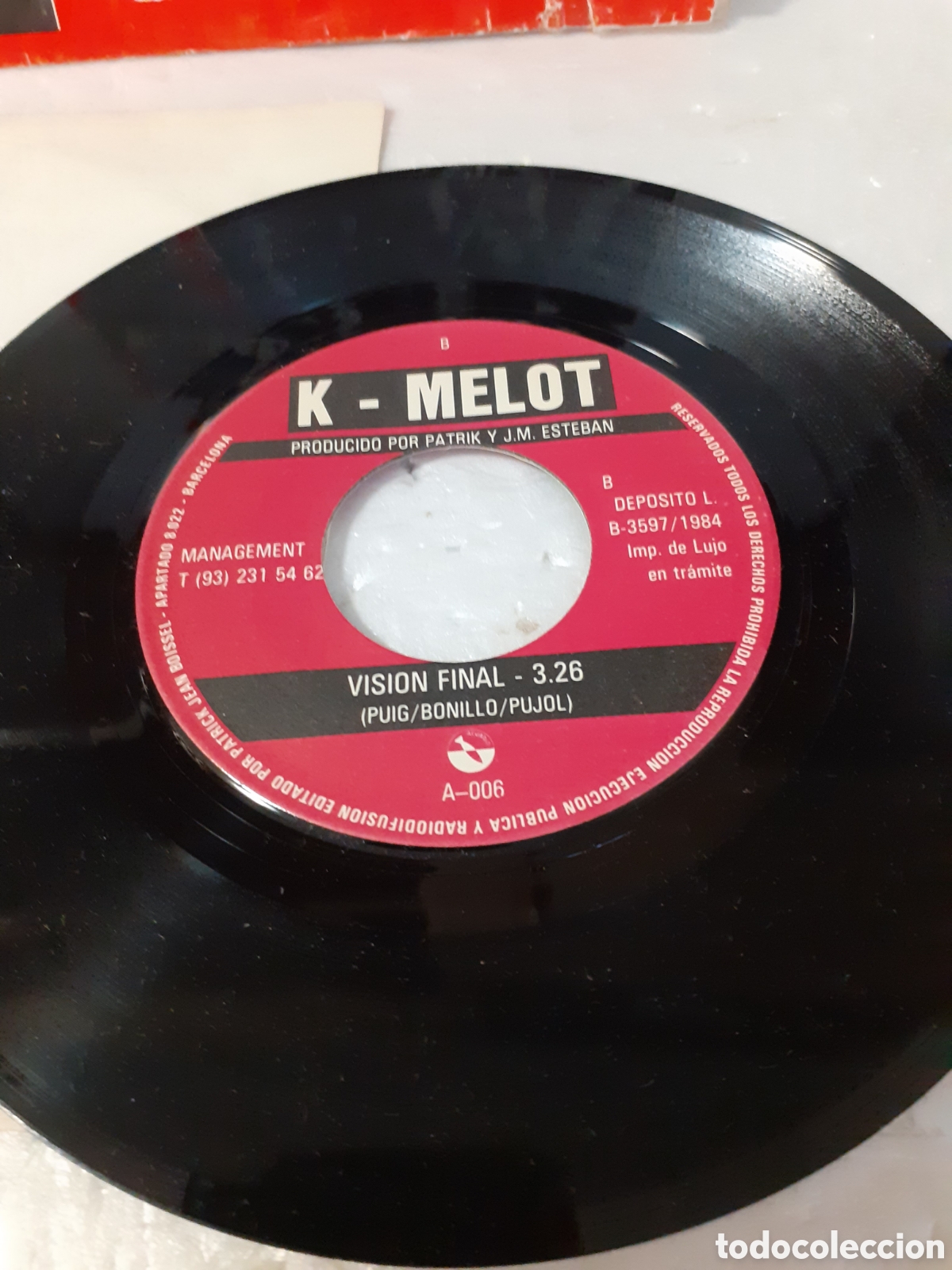 Discos de vinilo: DISCO K MELOT SOLDADOS DEL ROCK VISION FINAL - Foto 2