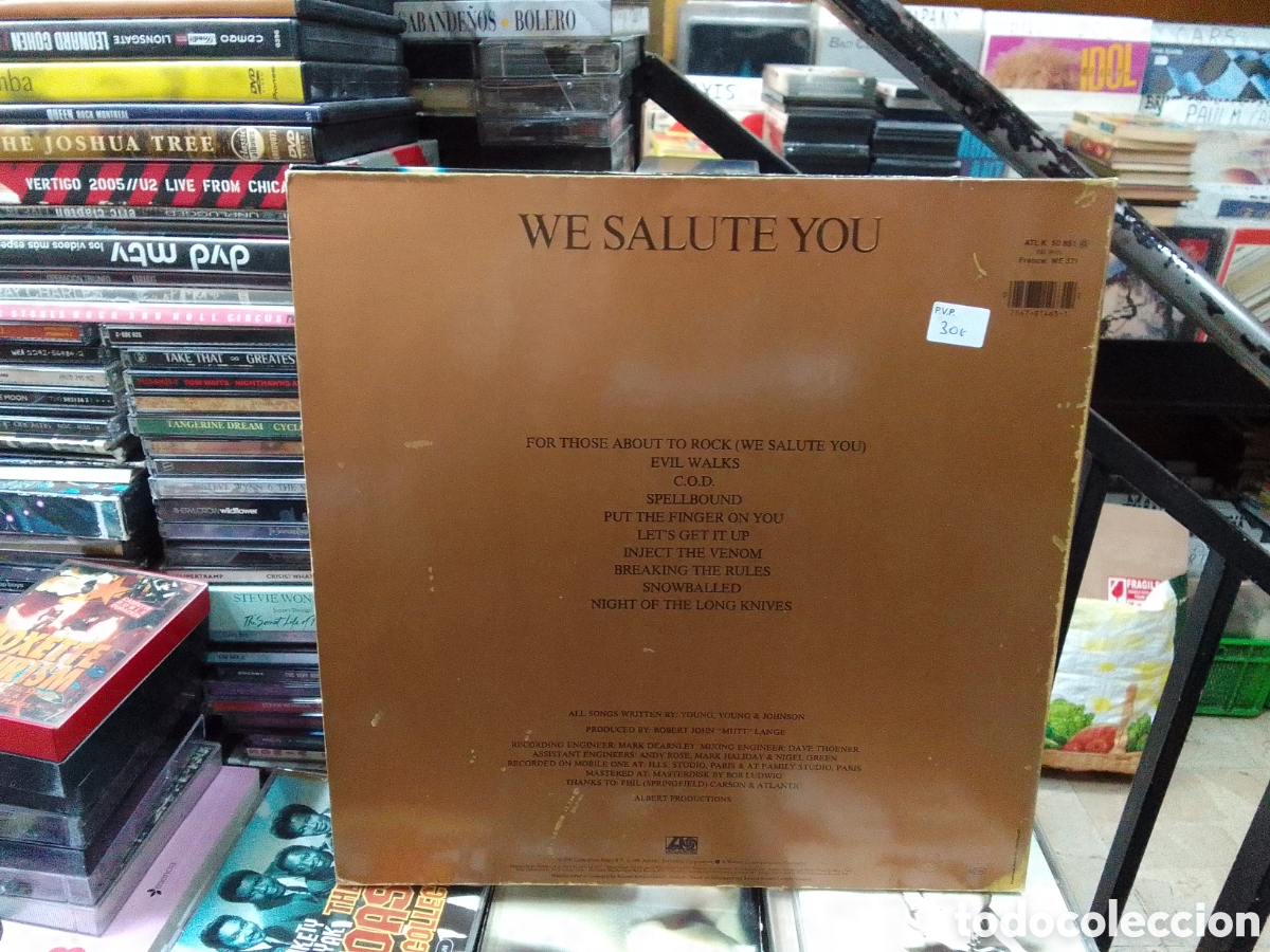 Discos de vinilo: Ac DC ,for those about to rock - Foto 2