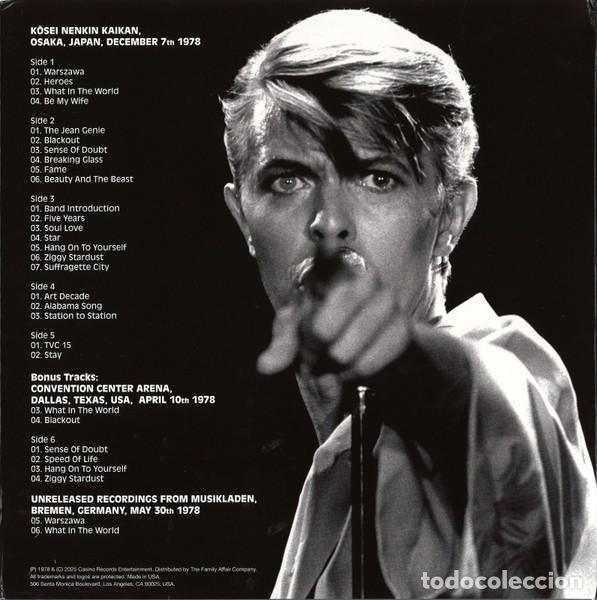 Discos de vinilo: David Bowie &ndash; Under Japanese Influence lp - Foto 3