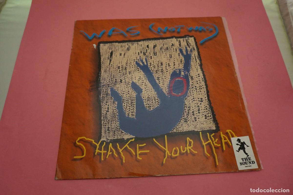 Discos de vinilo: MAXI SINGLE - WAS (NOT WAS) - SHAKE YOUR HEAD - Foto 1