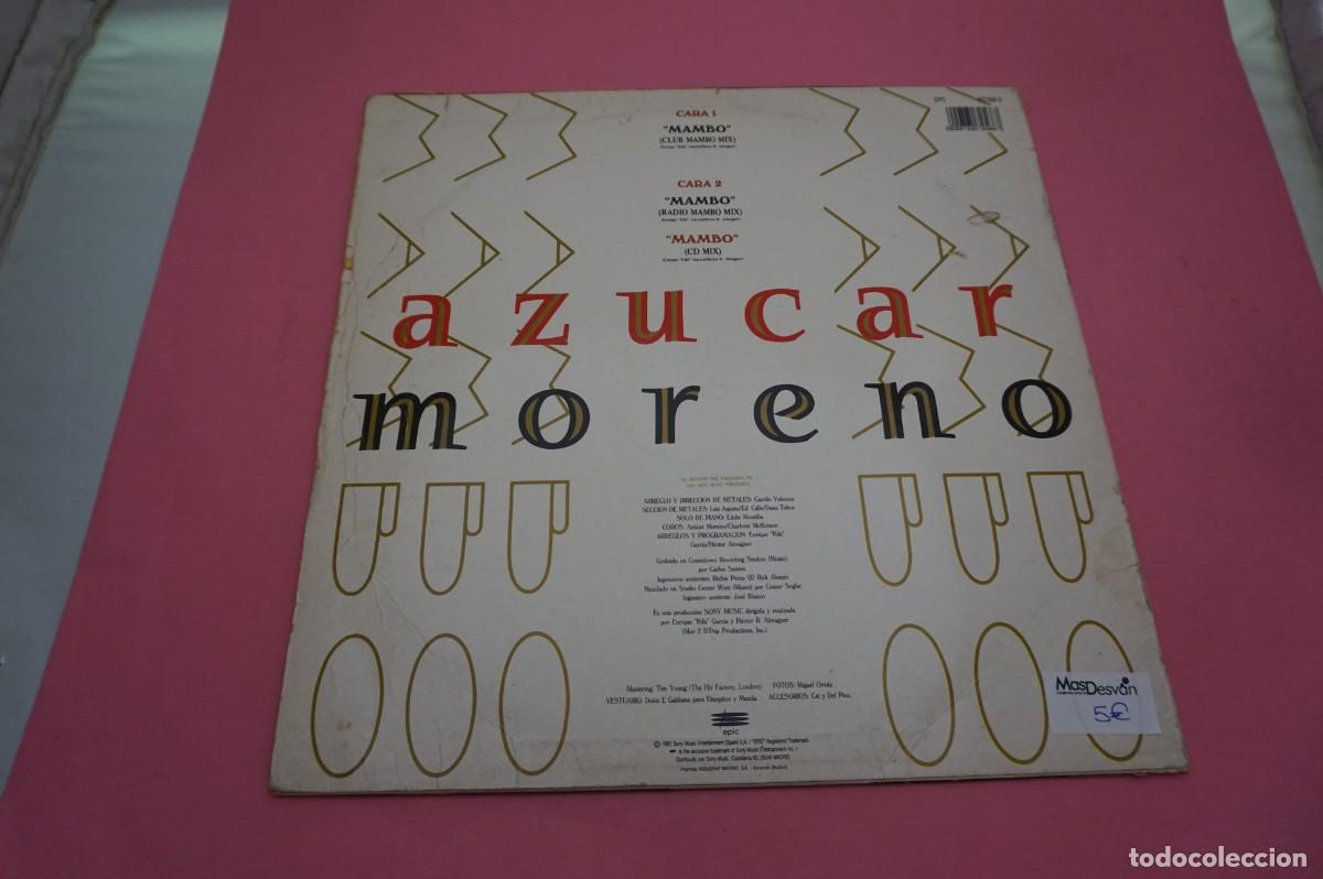 Discos de vinilo: MAXI SINGLE - AZUCAR MORENO - MAMBO - Foto 3