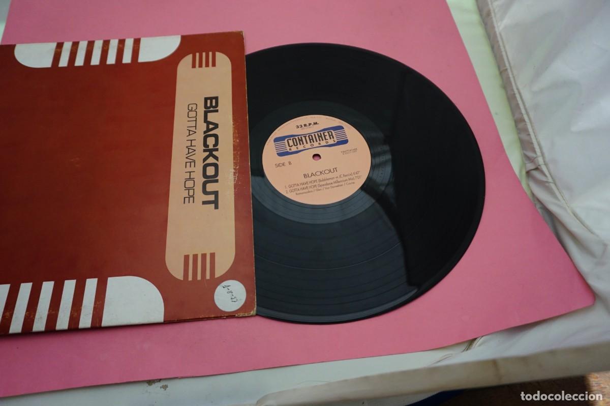 Discos de vinilo: MAXI SINGLE - BLACKOUT - GOTTA HAVE HOPE - Foto 2