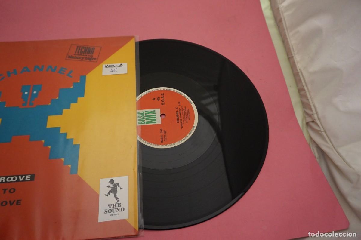 Discos de vinilo: MAXI SINGLE - CHANEL X - GROOVE TO MOVE - Foto 2
