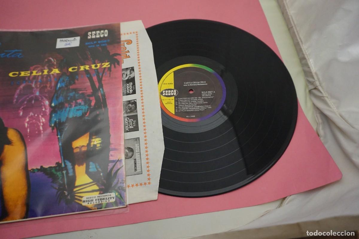 Discos de vinilo: LP - CELIA CRUZ CON LA SONORA MATANCERA - Foto 2