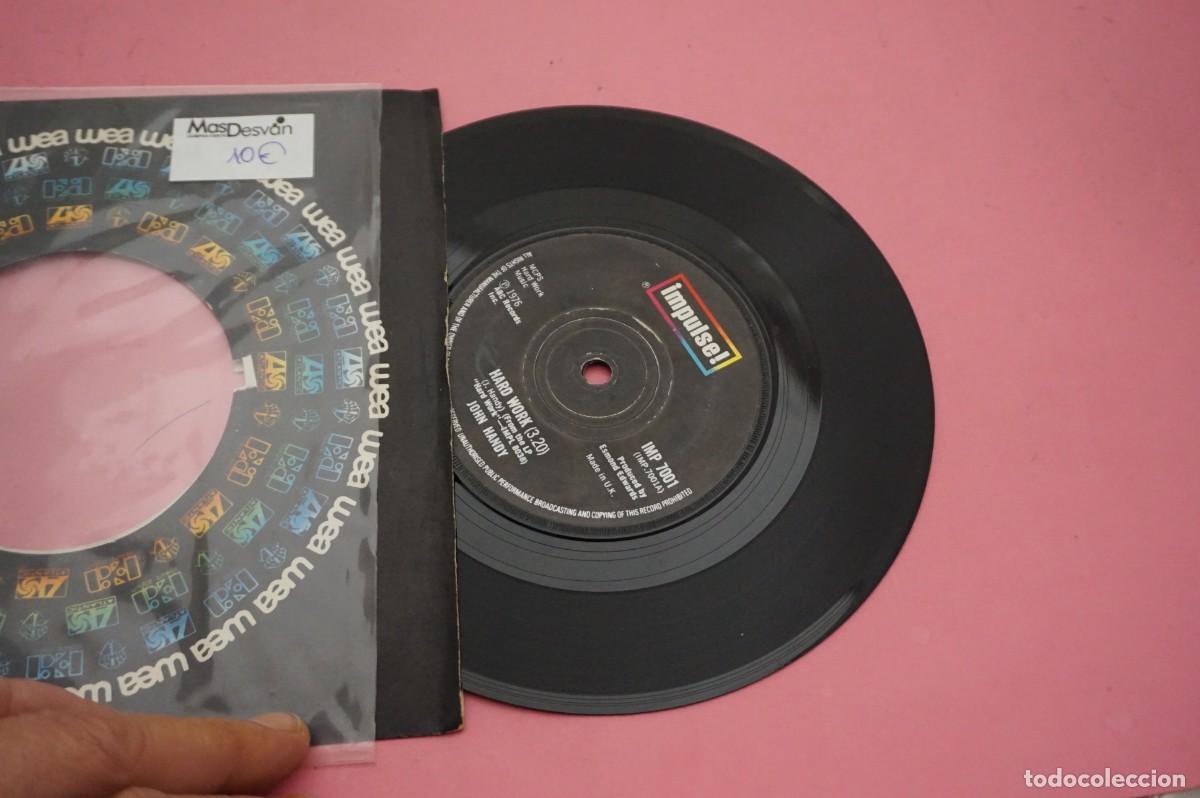 Discos de vinilo: SINGLE - JOHN HANDY - HARD WORK - YOUNG ENOUGH TO DREAM - Foto 2