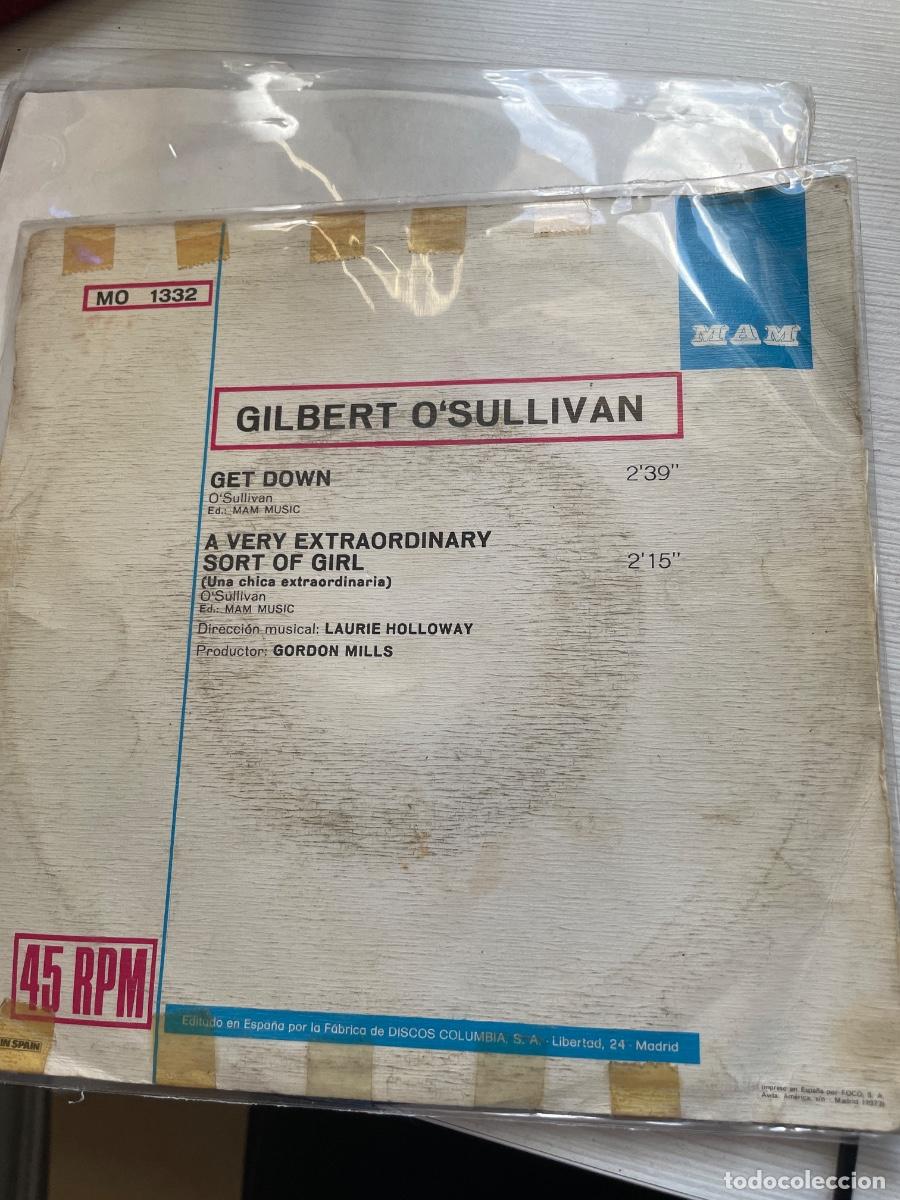Discos de vinilo: Gilbert o sullivan get down - Foto 2