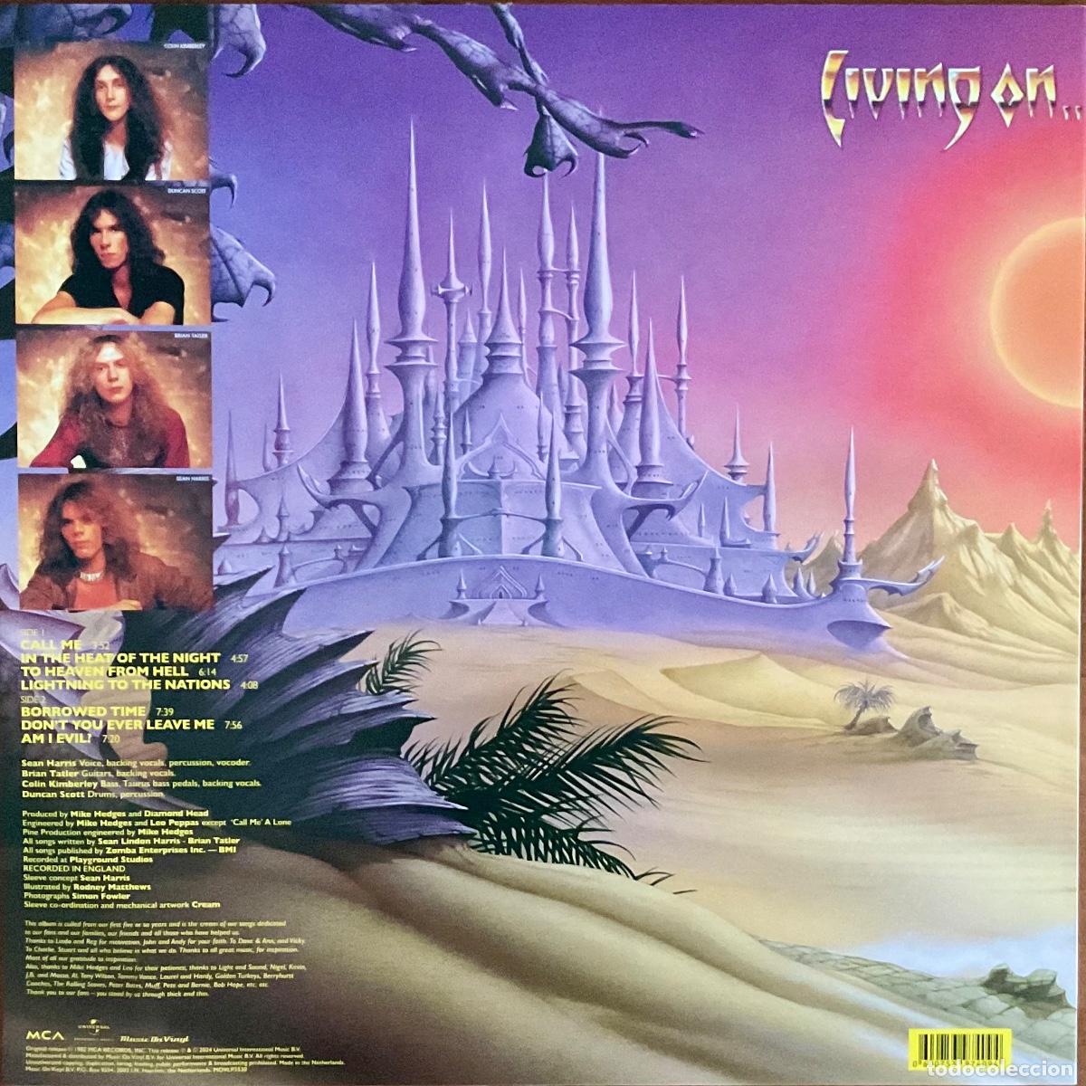 Discos de vinilo: DIAMOND HEAD - BORROWED TIME - Foto 2