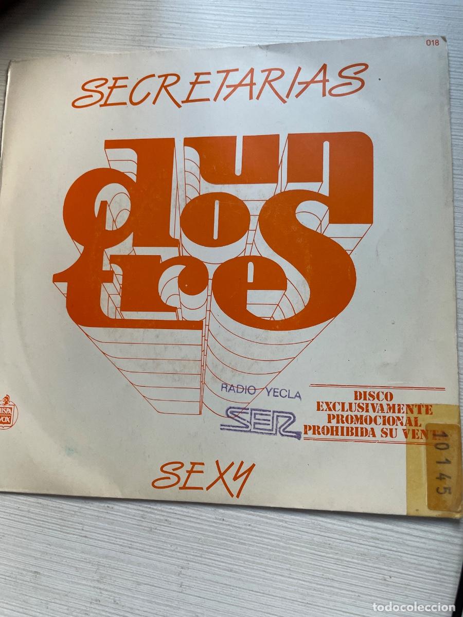 Discos de vinilo: Secretarias un dos tres vinilo - Foto 1