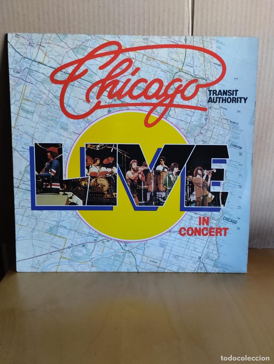 Discos de vinilo: CHICAGO TRANSIT AUTHORITY ----- LIVE IN CONCERT - Foto 1