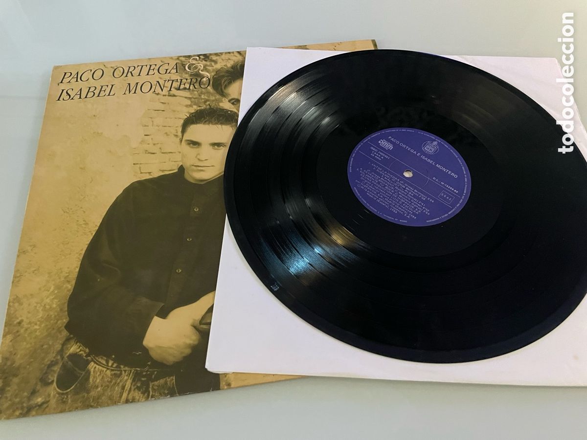 Discos de vinilo: Paco Ortega & Isabel Montero.(Disco de vinilo). Hispavox. - Foto 2